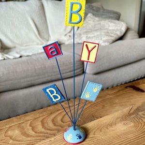 NWOT Baby photo holder display